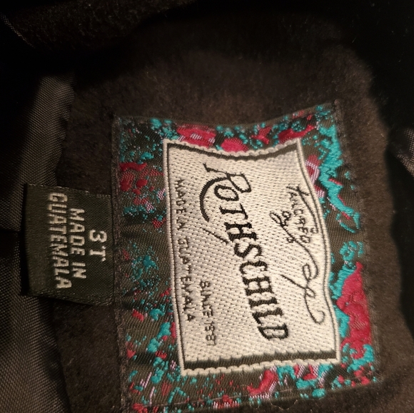 Rothchild Toddler Girls Wool Dress Winter Coat - Picture 6 of 7